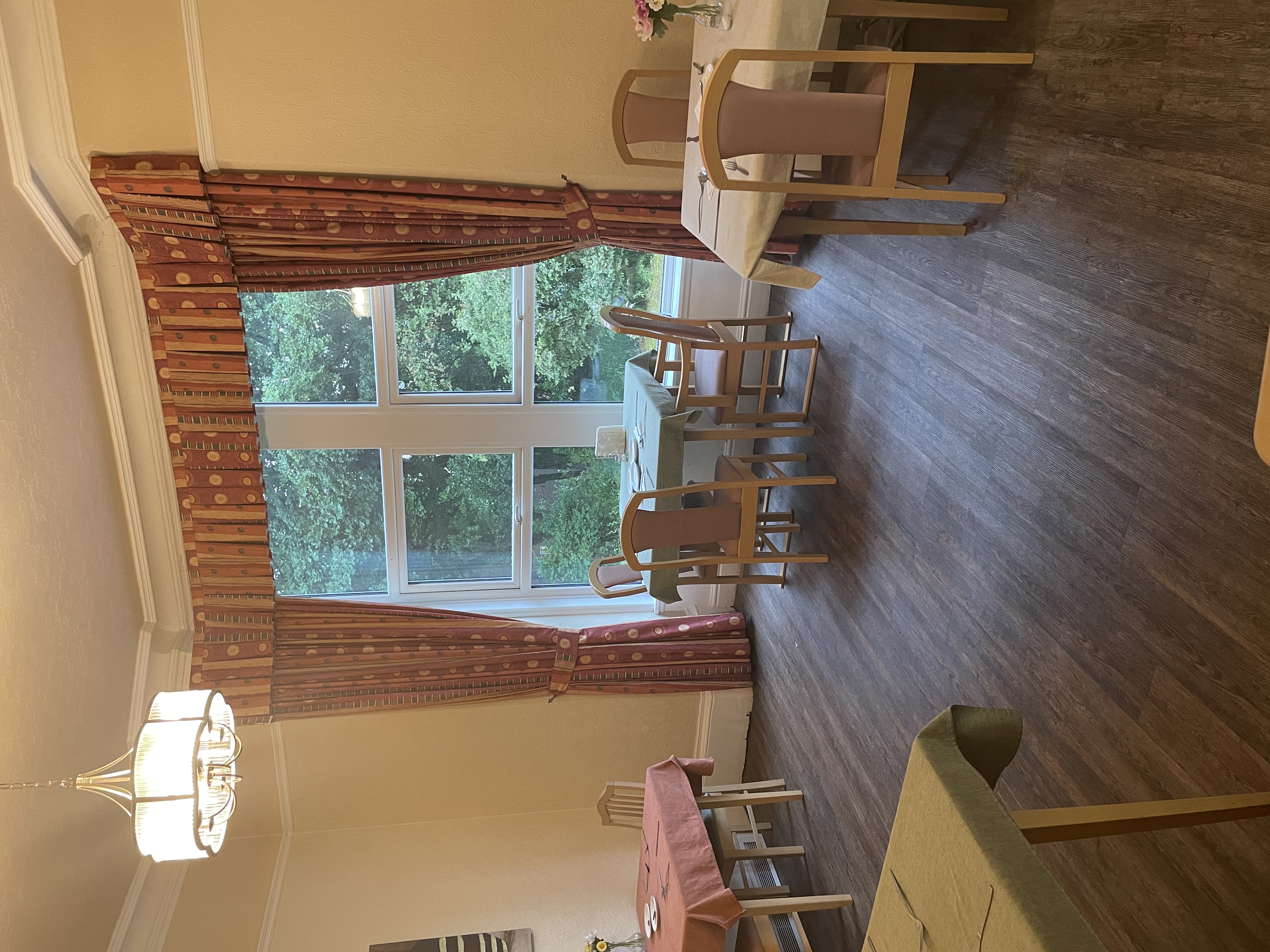 Dining room at Moorland View Care Home